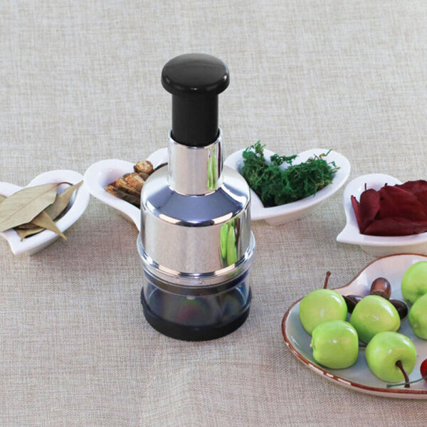 Onion pounder garlic Stainless steel garlic press - Image 3